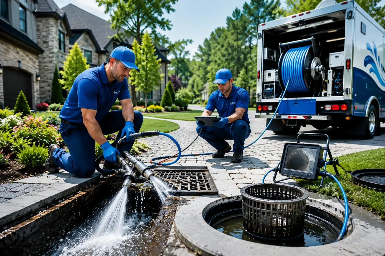 Local outdoor drain cleaning professionals in Angier, NC