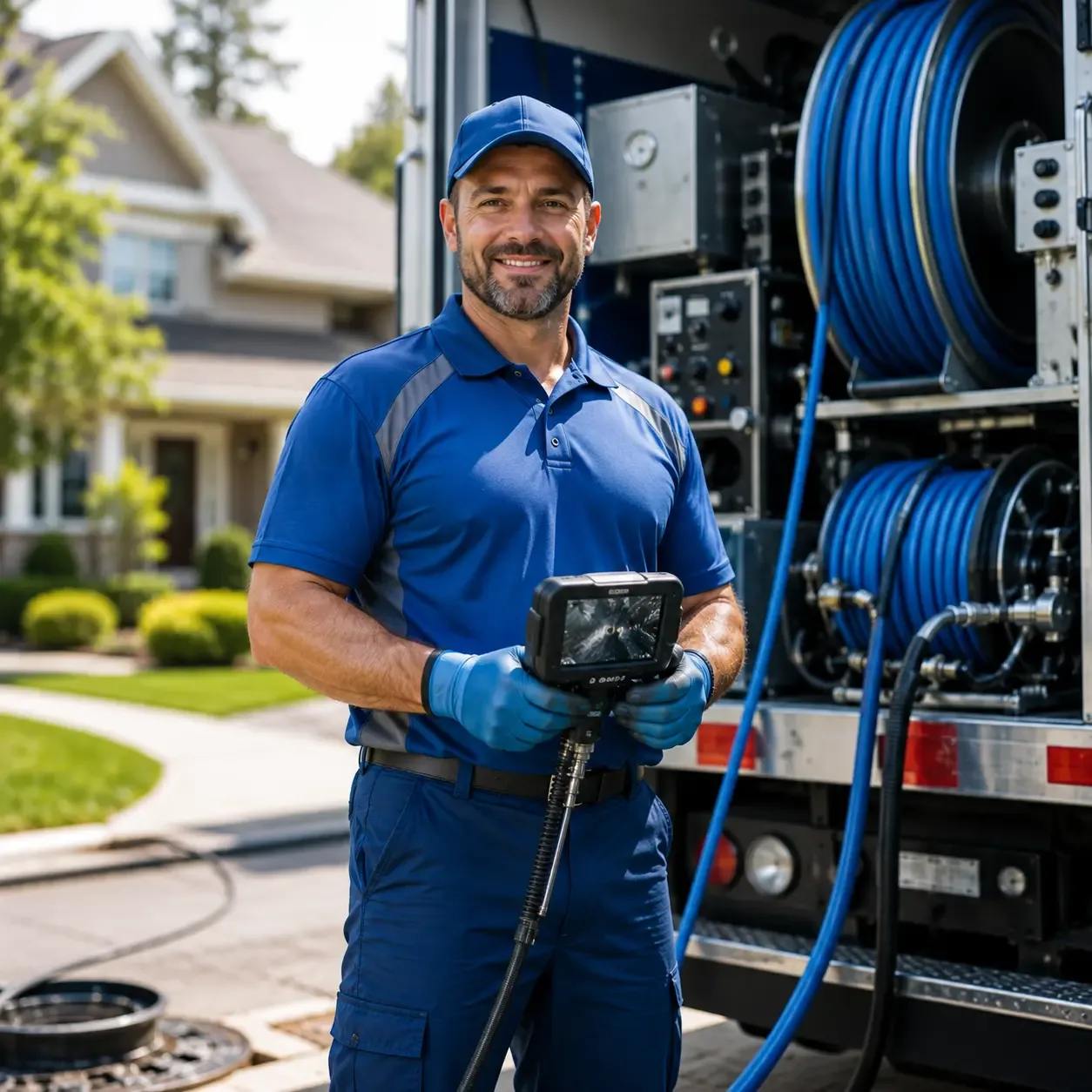 Local outdoor drain cleaning specialists in Angier, NC